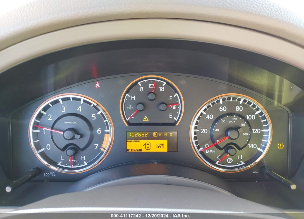 2014 NISSAN ARMADA SL VIN: 5N1BA0ND2EN613793