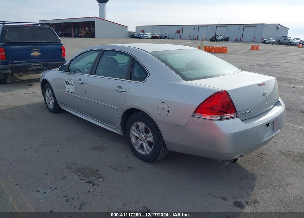 2013 CHEVROLET IMPALA LS VIN: 2G1WF5E34D1249168