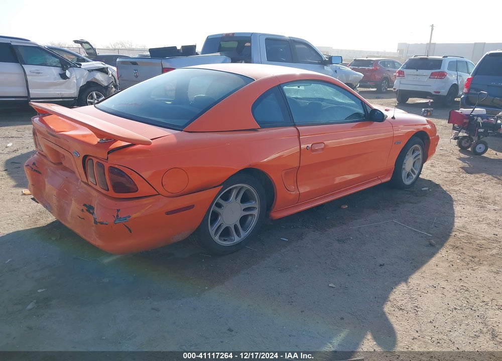 1996 FORD MUSTANG GT VIN: 1FALP42X4TF107487