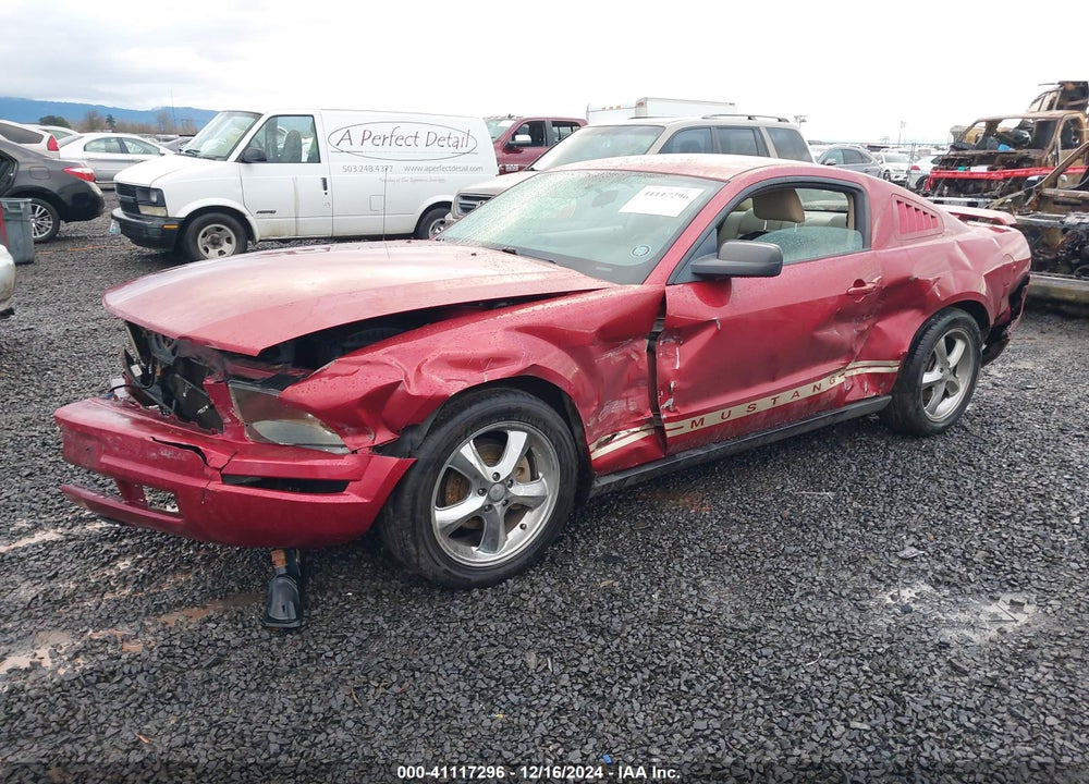 2005 FORD MUSTANG V6 DELUXE/V6 PREMIUM VIN: 1ZVFT80N555170812
