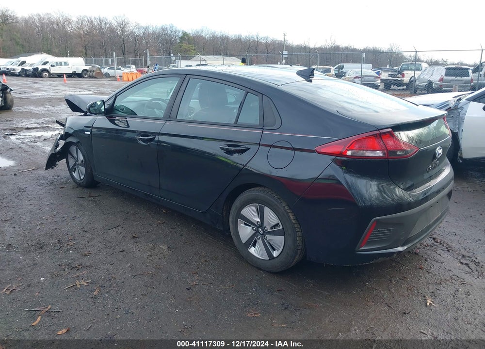 2019 HYUNDAI IONIQ HYBRID BLUE VIN: KMHC65LC0KU167593