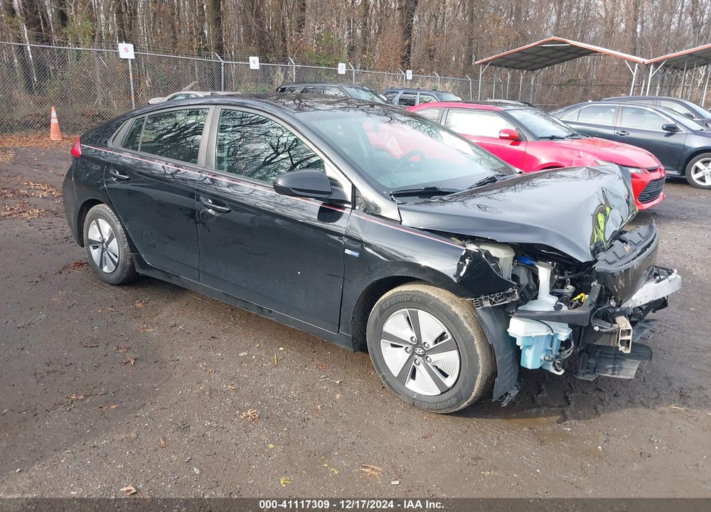 2019 HYUNDAI IONIQ HYBRID BLUE VIN: KMHC65LC0KU167593