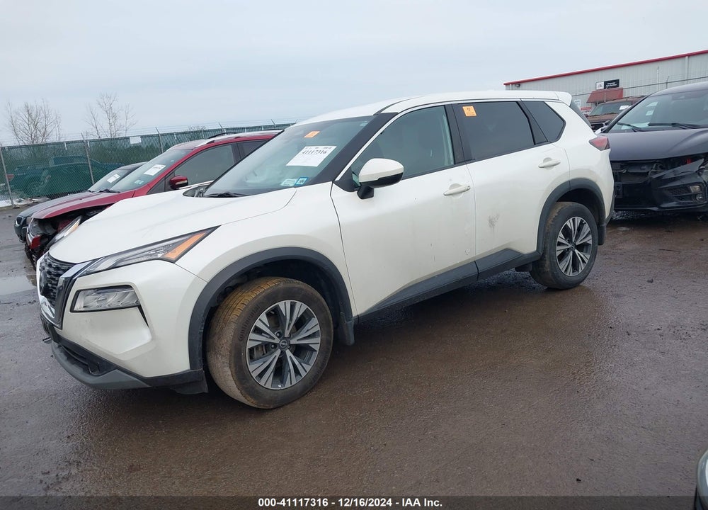 2022 NISSAN ROGUE SV INTELLIGENT AWD VIN: 5N1BT3BBXNC732976