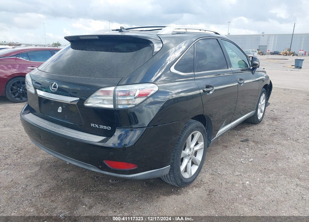 2012 LEXUS RX 350 VIN: 2T2ZK1BA9CC068851