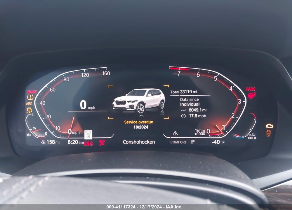 2020 BMW X5 XDRIVE40I VIN: 5UXCR6C08L9B36220