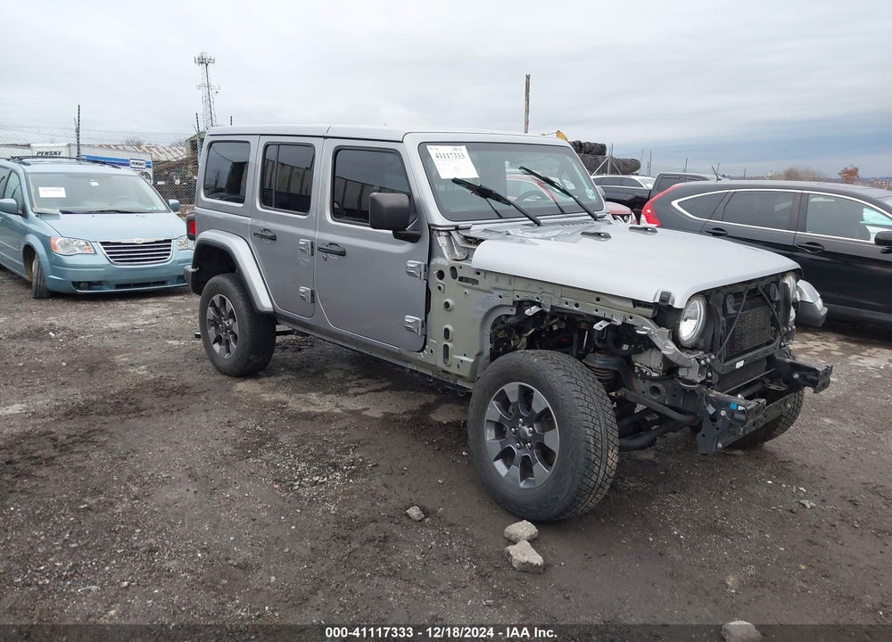 2018 JEEP WRANGLER UNLIMITED SAHARA 4X4 VIN: 1C4HJXEN3JW193062