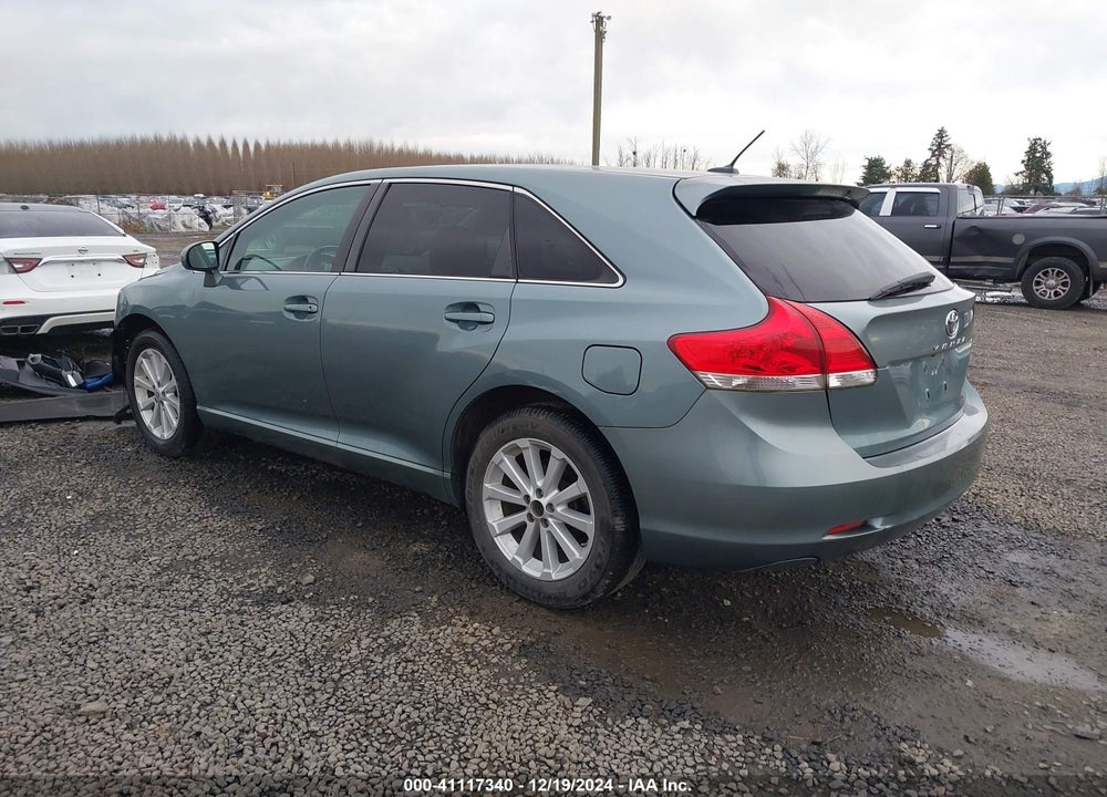 2009 TOYOTA VENZA VIN: 4T3ZE11A29U001178