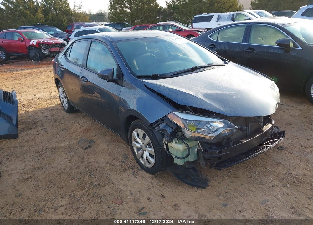 2014 TOYOTA COROLLA LE VIN: 2T1BURHE2EC145877