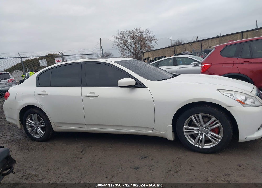 2013 INFINITI G37X VIN: JN1CV6AR8DM764288