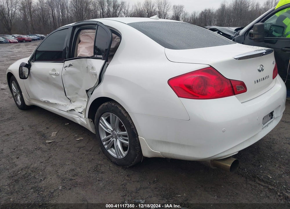 2013 INFINITI G37X VIN: JN1CV6AR8DM764288