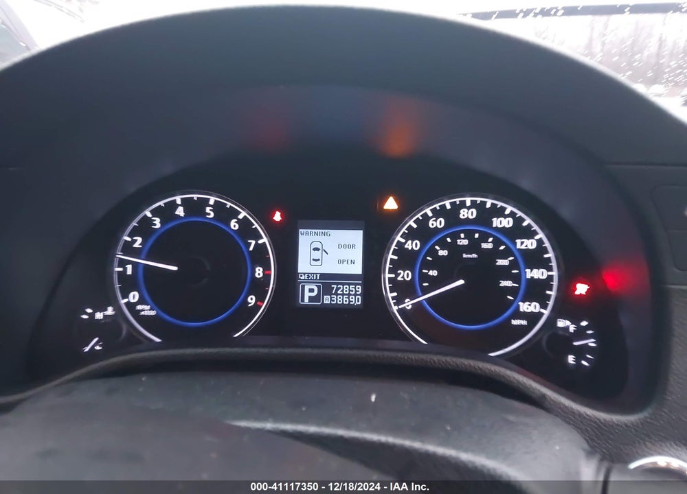 2013 INFINITI G37X VIN: JN1CV6AR8DM764288