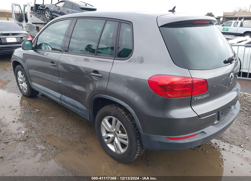 2012 VOLKSWAGEN TIGUAN LE VIN: WVGAV7AX6CW004190