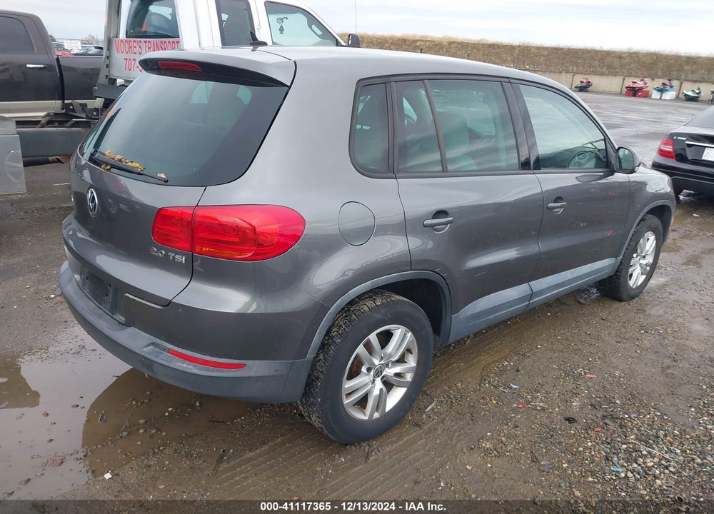 2012 VOLKSWAGEN TIGUAN LE VIN: WVGAV7AX6CW004190