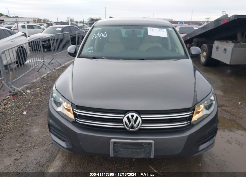 2012 VOLKSWAGEN TIGUAN LE VIN: WVGAV7AX6CW004190