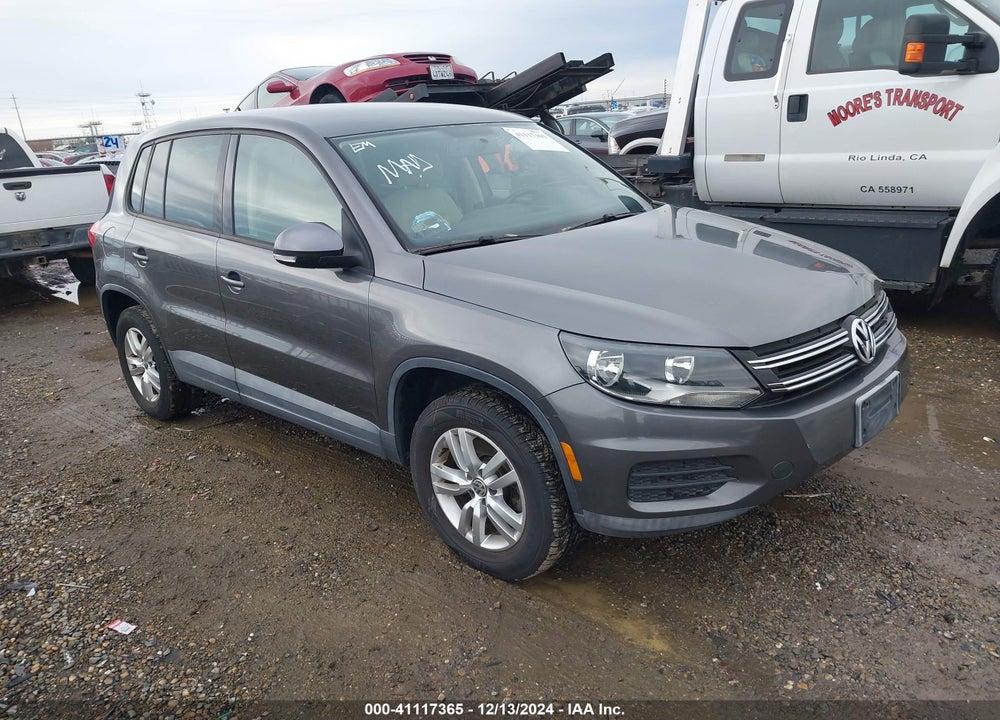 2012 VOLKSWAGEN TIGUAN LE VIN: WVGAV7AX6CW004190