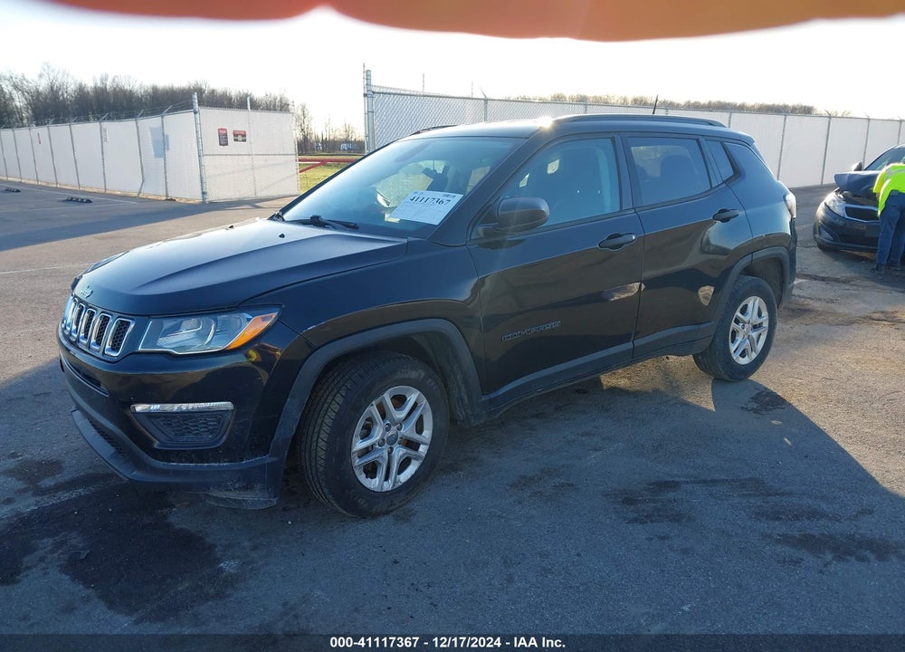 2018 JEEP COMPASS SPORT FWD VIN: 3C4NJCABXJT102530