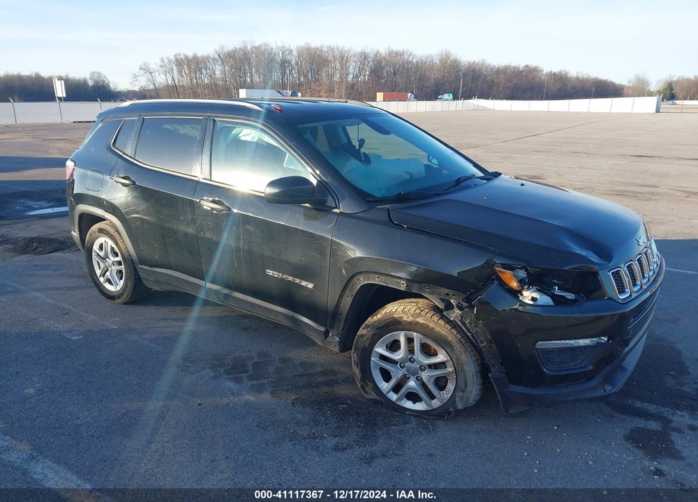 2018 JEEP COMPASS SPORT FWD VIN: 3C4NJCABXJT102530