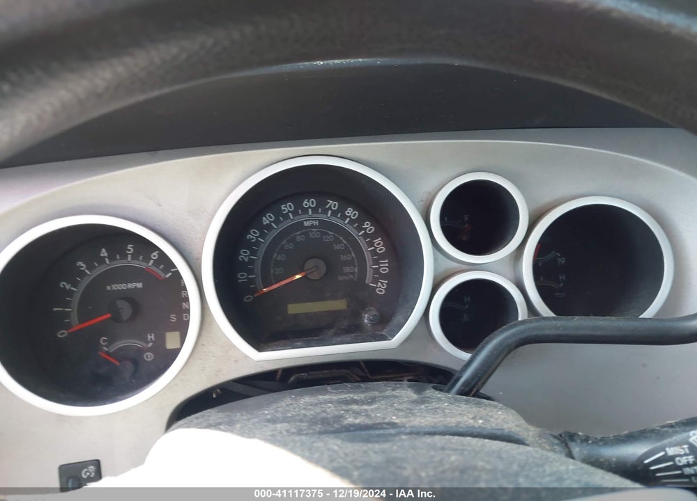 2007 TOYOTA TUNDRA SR5 V8 VIN: 5TBRV54137S454526