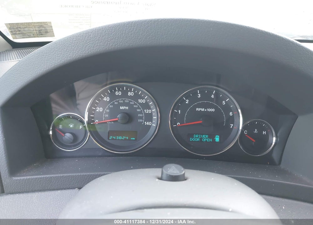 2007 JEEP GRAND CHEROKEE LAREDO VIN: 1J8GR48K87C605127