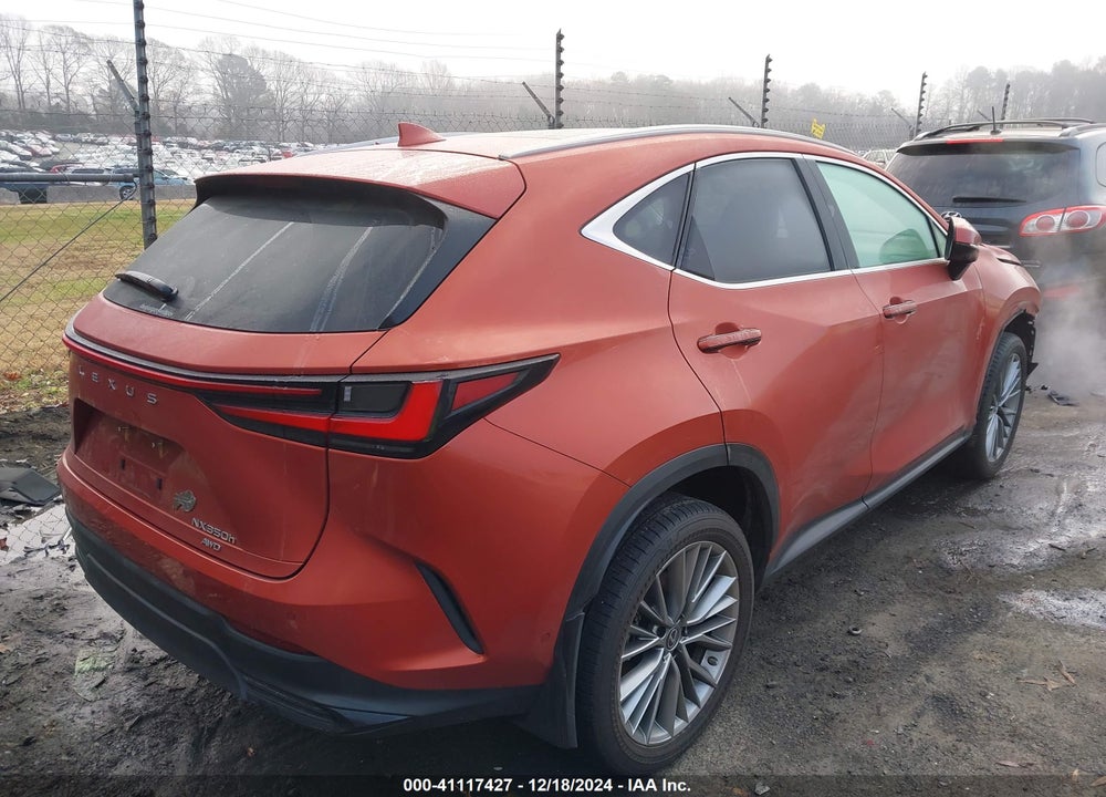 2022 LEXUS NX 350H LUXURY VIN: JTJHKCEZ0N2007383