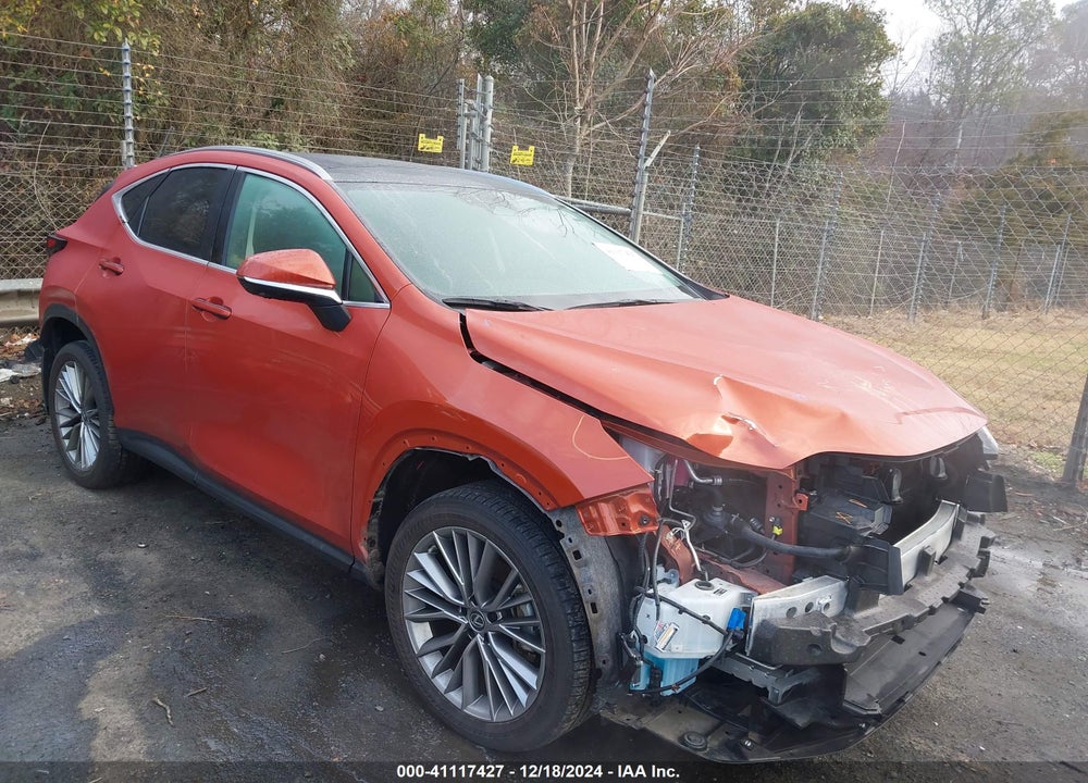 2022 LEXUS NX 350H LUXURY VIN: JTJHKCEZ0N2007383