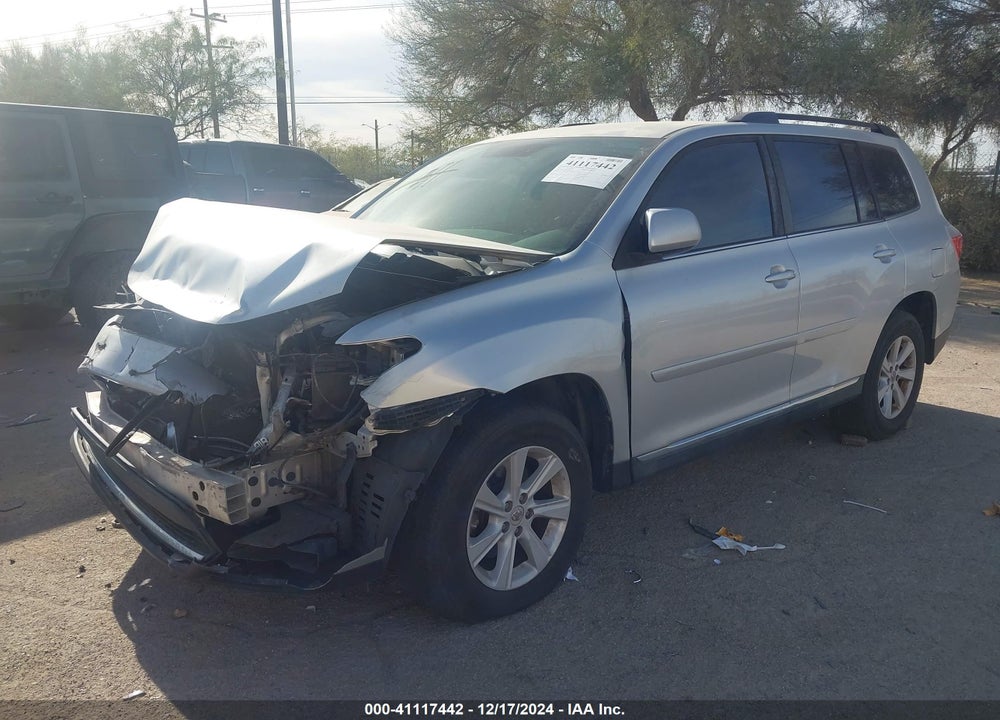 2012 TOYOTA HIGHLANDER SE VIN: 5TDBK3EH5CS125130
