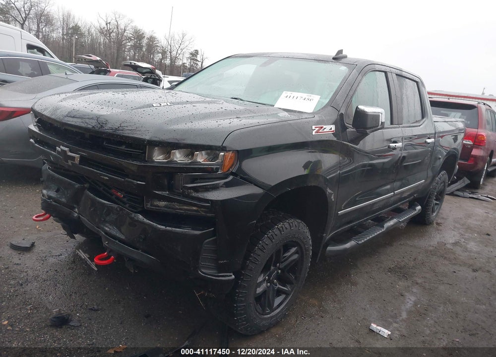 2020 CHEVROLET SILVERADO 1500 4WD SHORT BED LT TRAIL BOSS VIN: 3GCPYFEL6LG454461