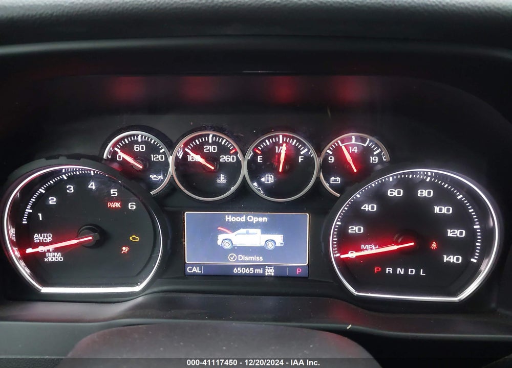 2020 CHEVROLET SILVERADO 1500 4WD SHORT BED LT TRAIL BOSS VIN: 3GCPYFEL6LG454461