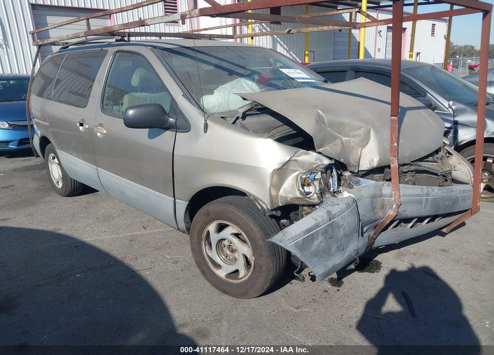 2000 TOYOTA SIENNA LE VIN: 4T3ZF13C4YU227765