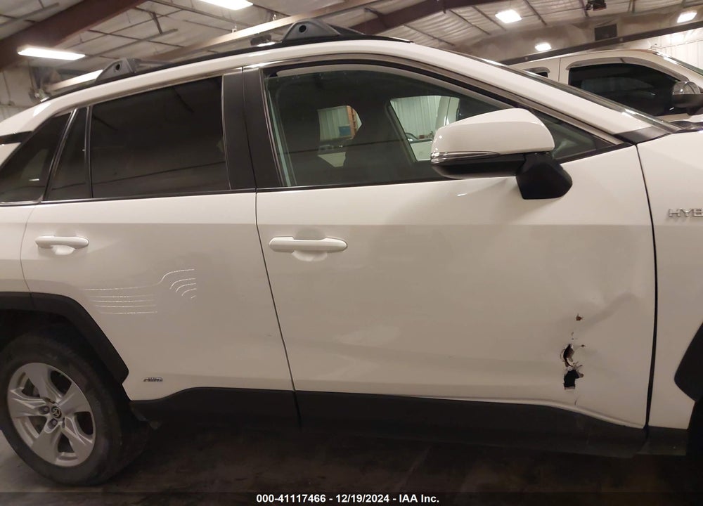 2021 TOYOTA RAV4 HYBRID XLE VIN: 2T3RWRFV7MW128234