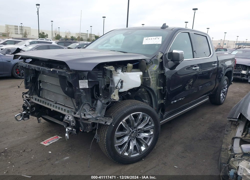 2023 GMC SIERRA 1500 4WD SHORT BOX DENALI VIN: 3GTUUGED0PG124236