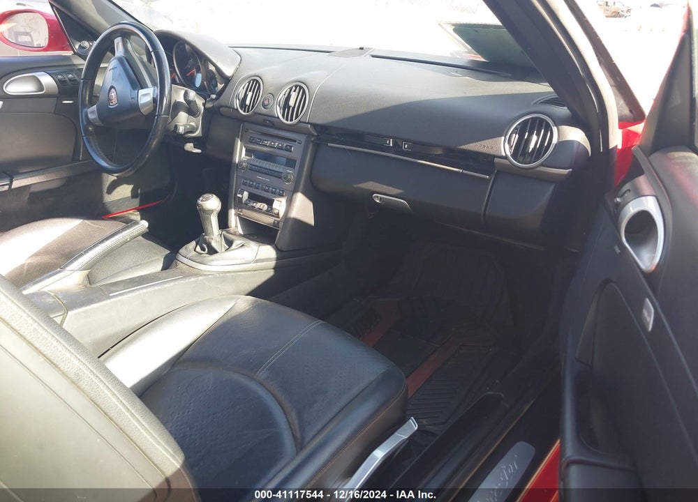 2005 PORSCHE BOXSTER VIN: WP0CA29895S710654