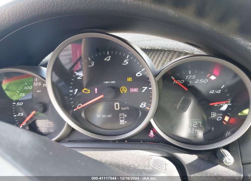 2005 PORSCHE BOXSTER VIN: WP0CA29895S710654