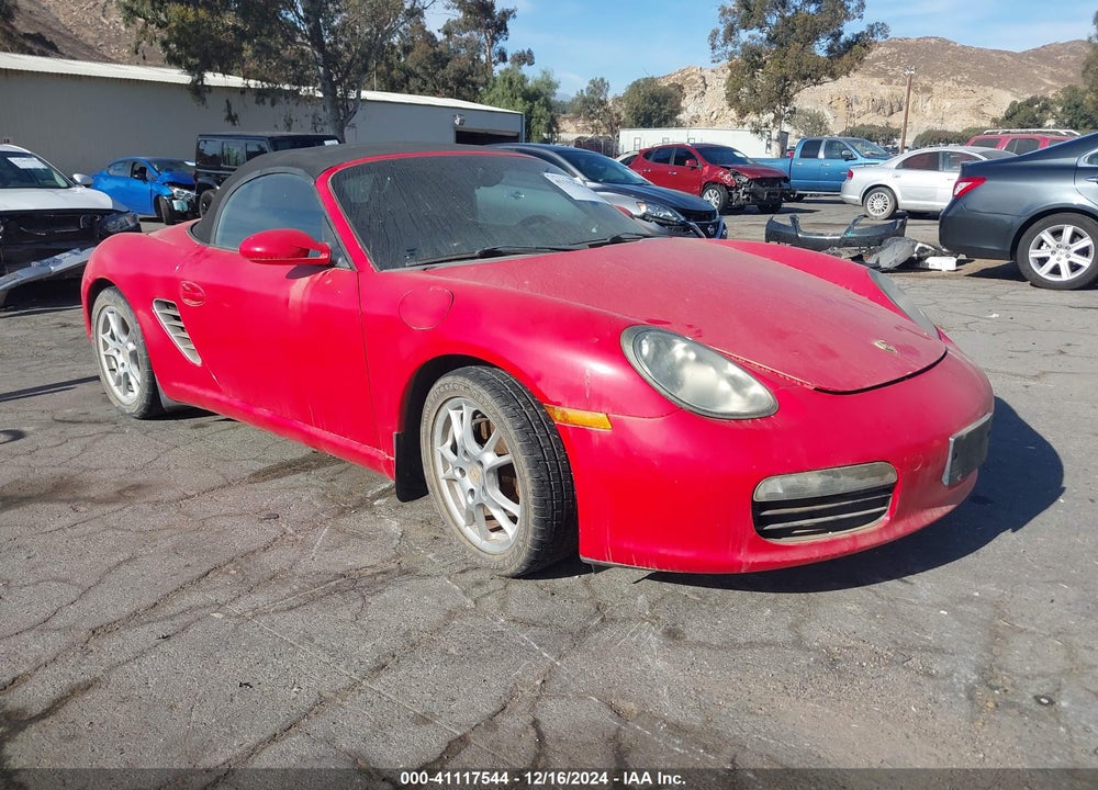 2005 PORSCHE BOXSTER VIN: WP0CA29895S710654