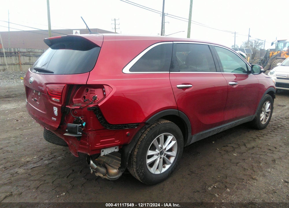 2019 KIA SORENTO 2.4L LX VIN: 5XYPG4A35KG469091