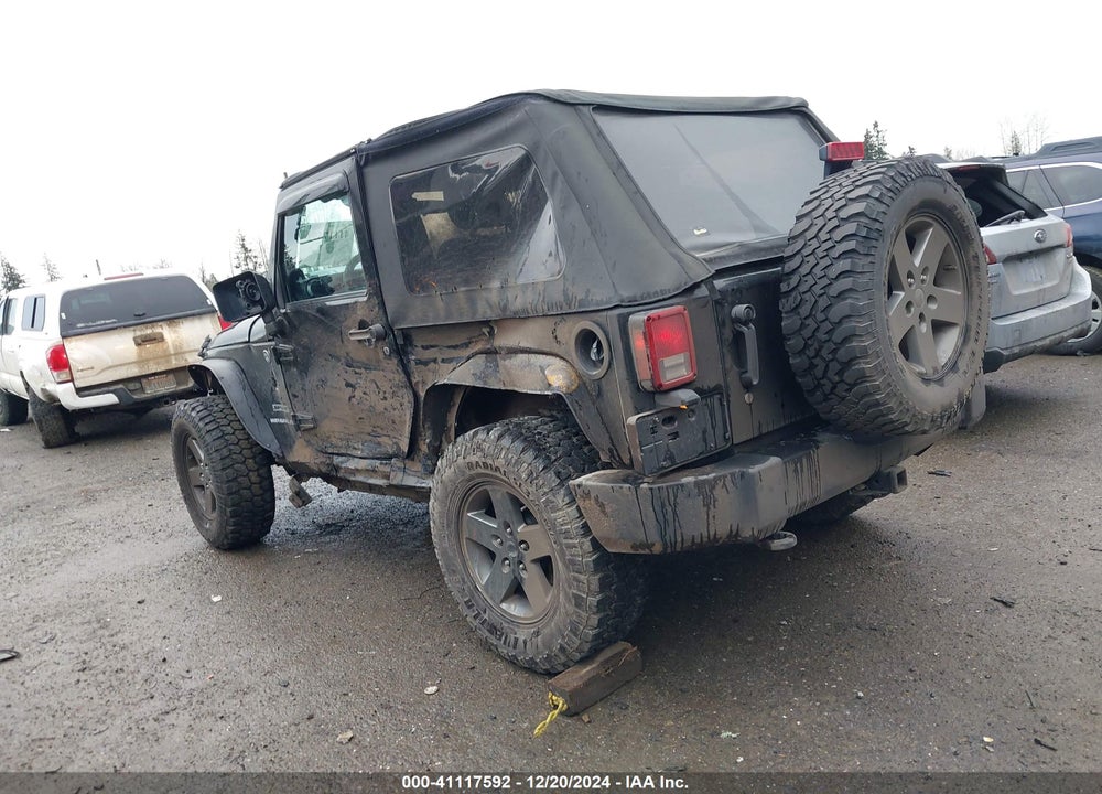 2011 JEEP WRANGLER SPORT VIN: 1J4AA2D13BL619123