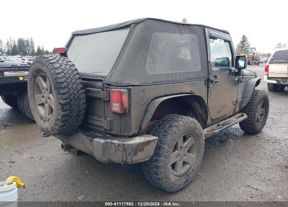 2011 JEEP WRANGLER SPORT VIN: 1J4AA2D13BL619123