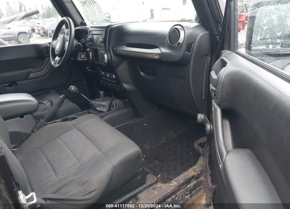 2011 JEEP WRANGLER SPORT VIN: 1J4AA2D13BL619123