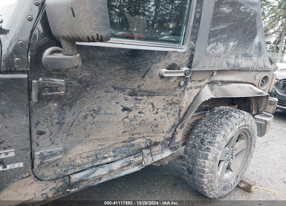 2011 JEEP WRANGLER SPORT VIN: 1J4AA2D13BL619123