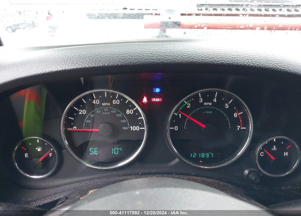 2011 JEEP WRANGLER SPORT VIN: 1J4AA2D13BL619123