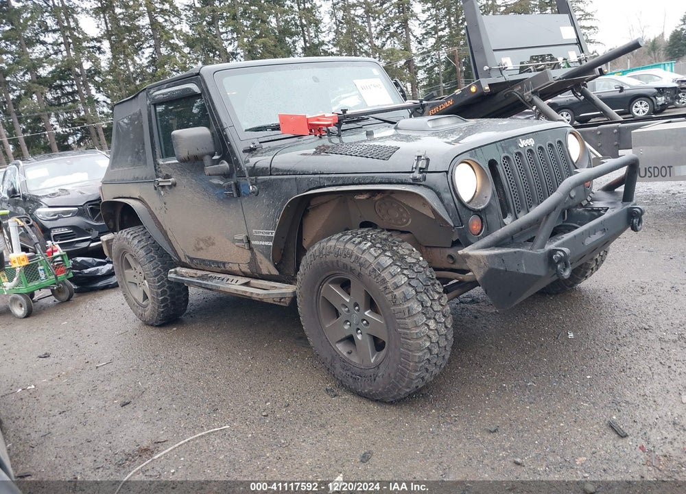 2011 JEEP WRANGLER SPORT VIN: 1J4AA2D13BL619123