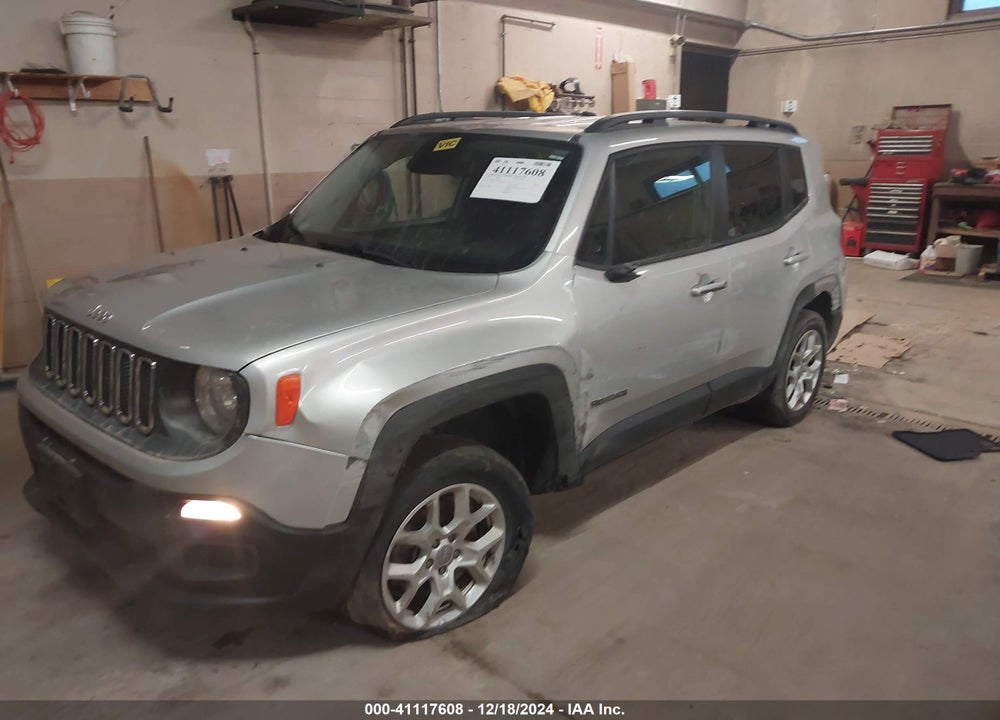 2016 JEEP RENEGADE VIN: ZACCJBBT4GPD44934