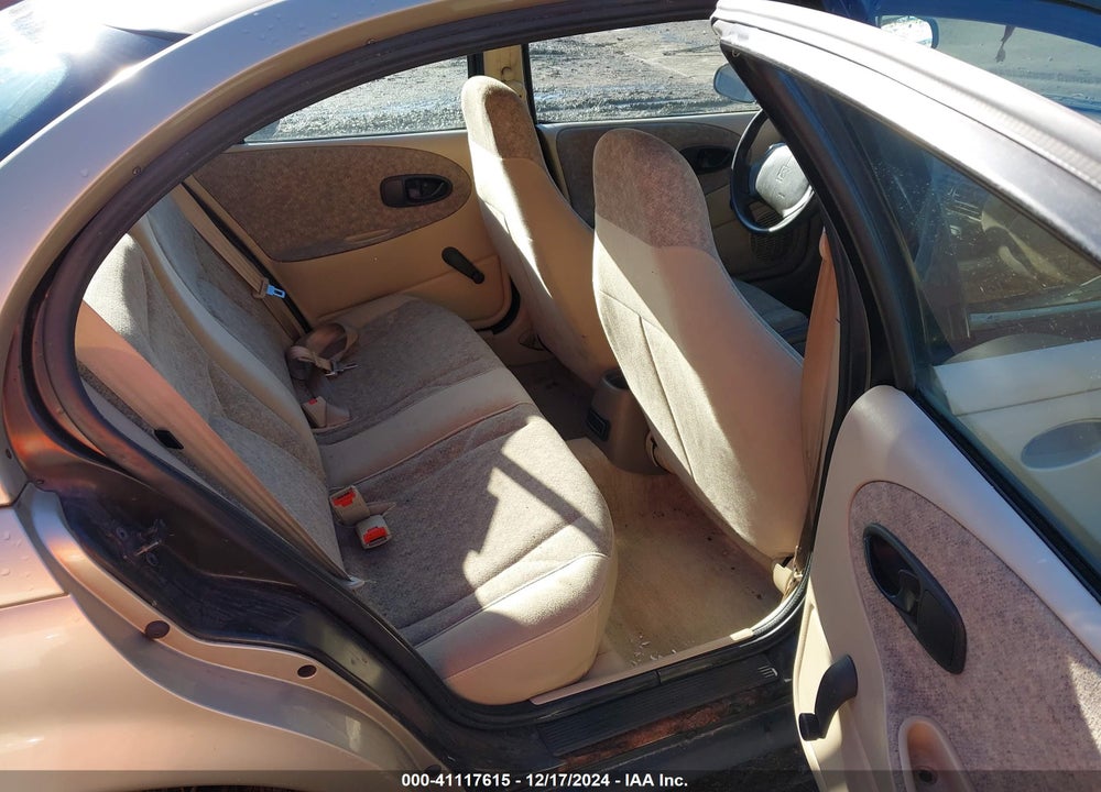 1996 SATURN SL1 VIN: 1G8ZH5289TZ119756