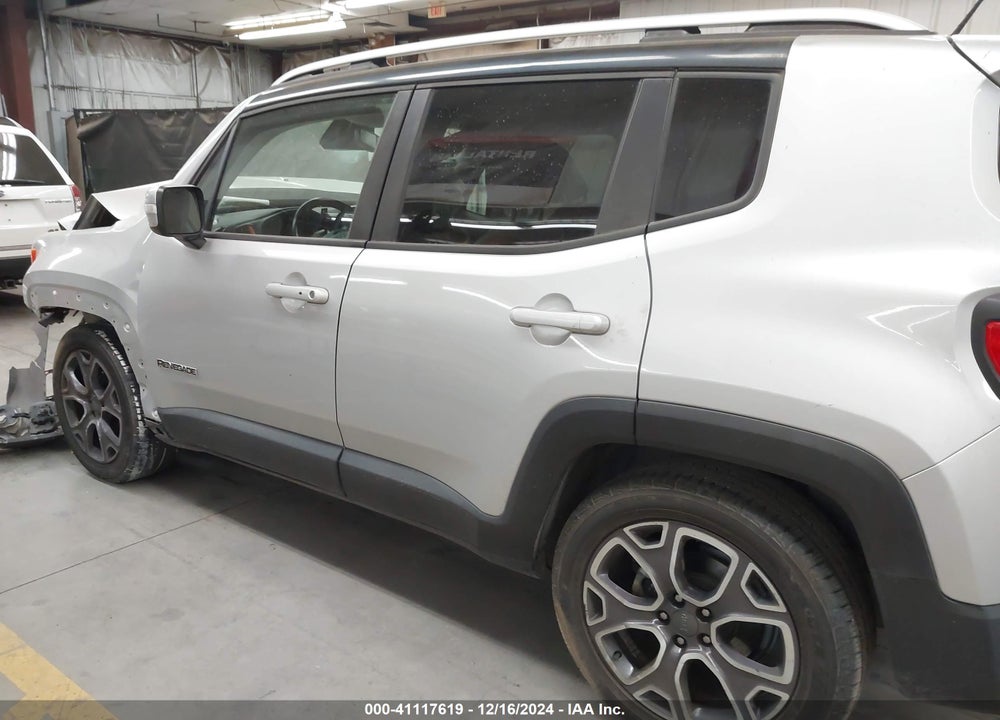 2016 JEEP RENEGADE LIMITED VIN: ZACCJADT3GPC77105