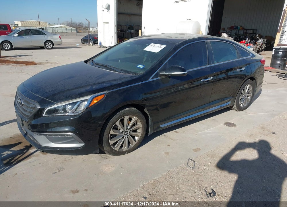 2017 HYUNDAI SONATA SPORT VIN: 5NPE34AF2HH496179