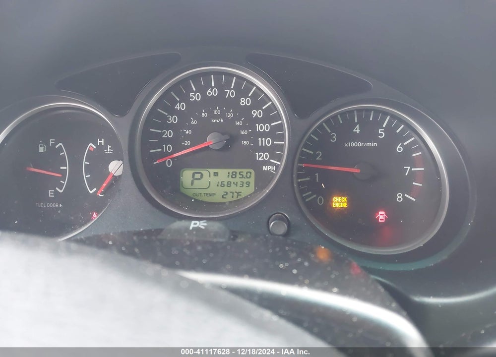 2006 SUBARU FORESTER 2.5X VIN: JF1SG65696H746662