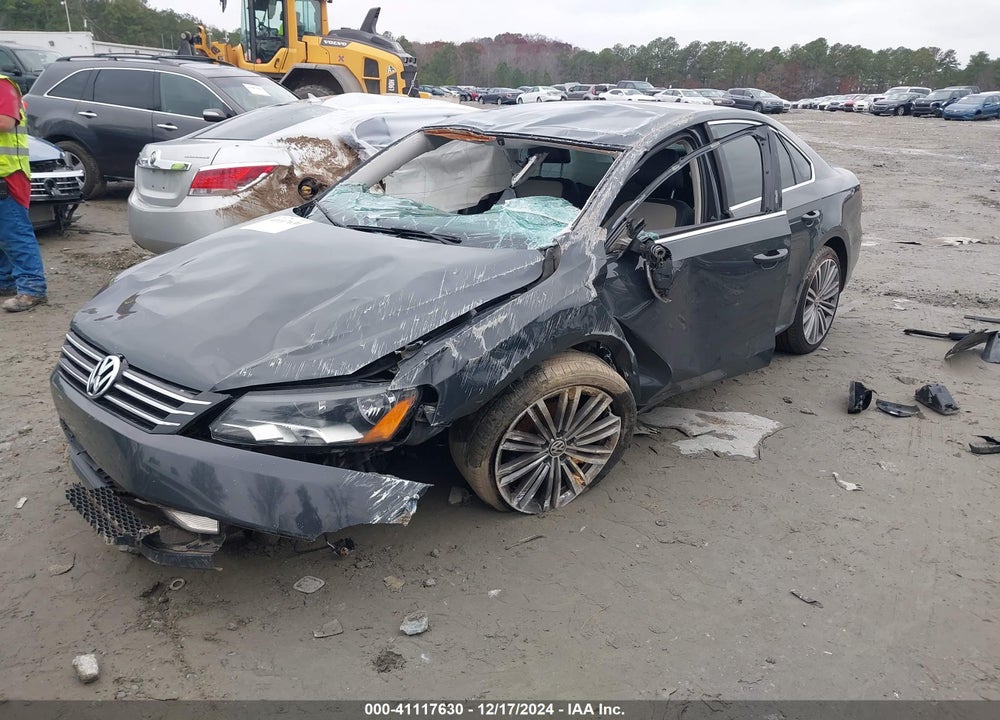 2014 VOLKSWAGEN PASSAT VIN: 1VWBT7A33EC076204