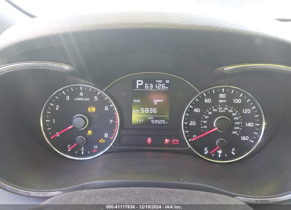 2017 KIA FORTE VIN: 3KPFK4A77HE105080