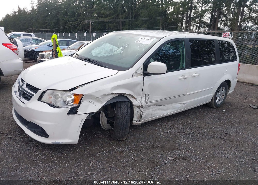2013 DODGE GRAND CARAVAN SXT VIN: 2C4RDGCG0DR536780