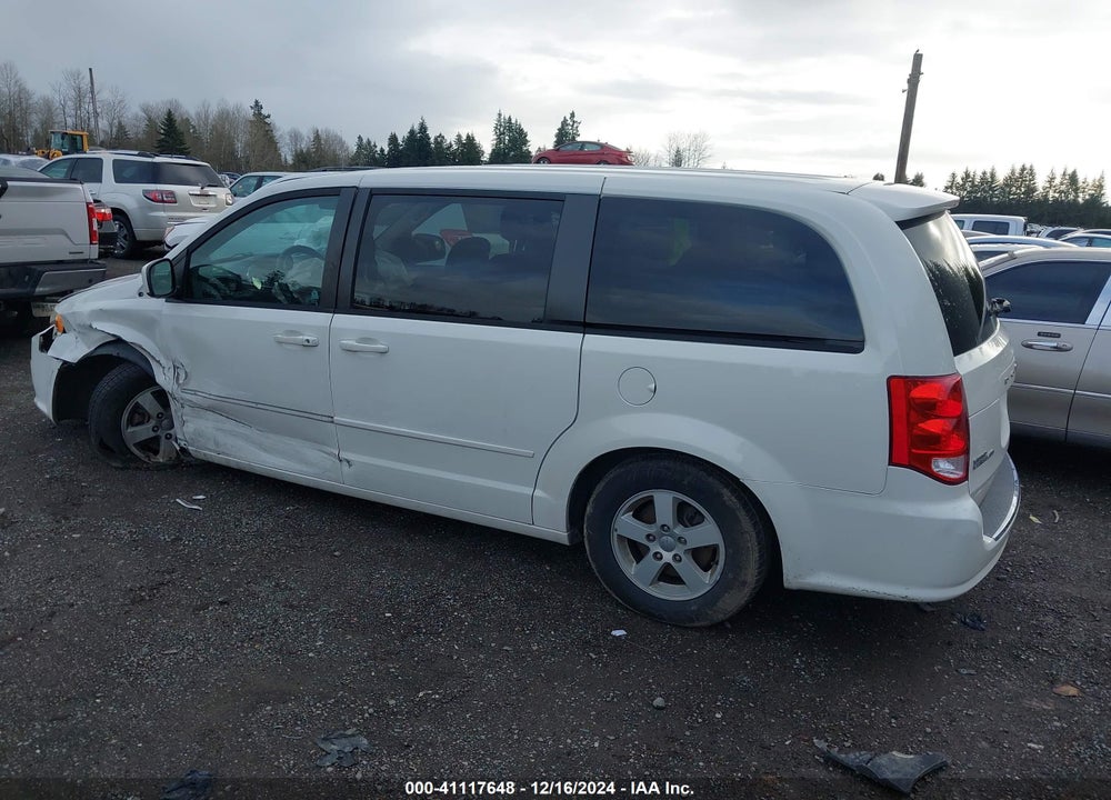 2013 DODGE GRAND CARAVAN SXT VIN: 2C4RDGCG0DR536780